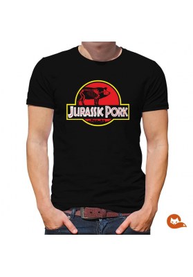 Camiseta hombre Jurassic Pork