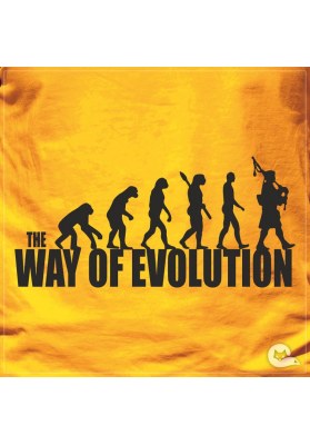 Camiseta hombre The way of evolution Gaiteiro