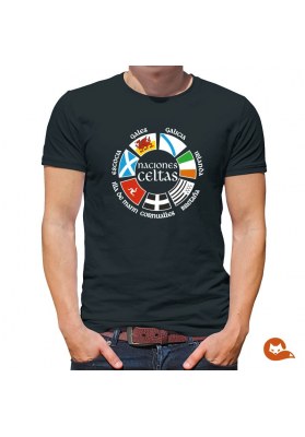 Camiseta hombre Naciones celtas