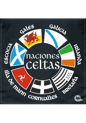 Camiseta hombre Naciones celtas