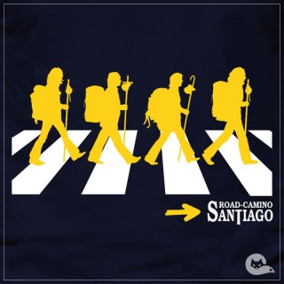 Camiseta hombre Road Camino Santiago