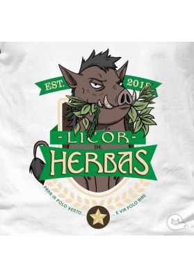 Camiseta hombre Licor de herbas