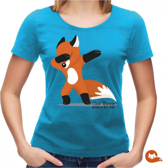 Camiseta mujer Cada raposo garde o seu rabo