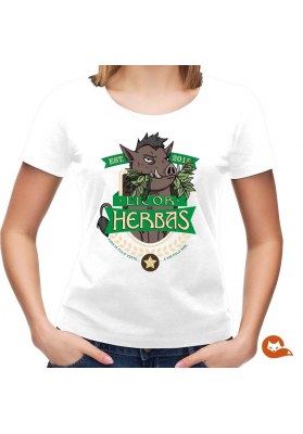 Camiseta mujer Licor de herbas