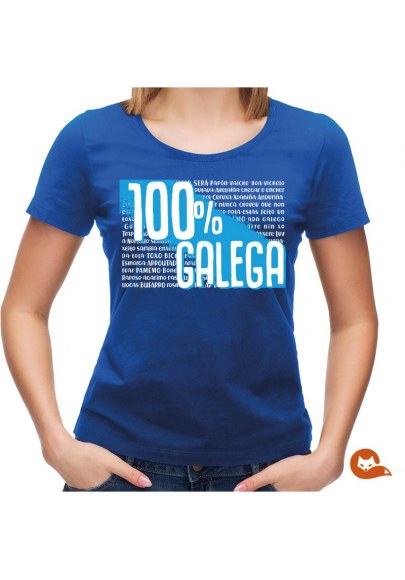 Camiseta mujer 100% Galega