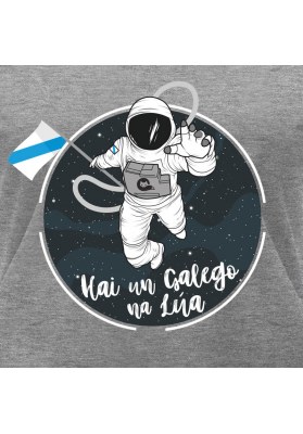 Camiseta mujer Hai Galego na lua