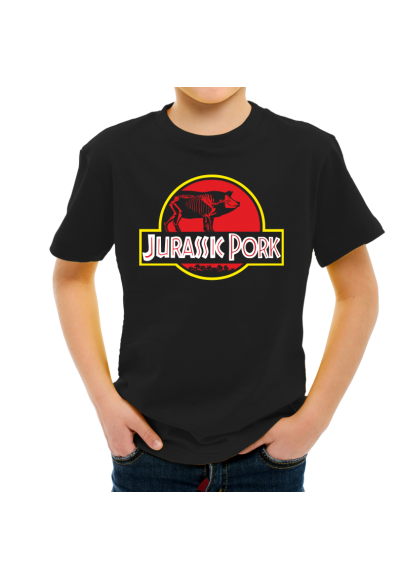 Camiseta niño Jurassic Pork