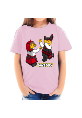 Camiseta niño Galegos Bailando Muiñeira