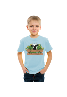 Camiseta niño Outra Vaca no Millo