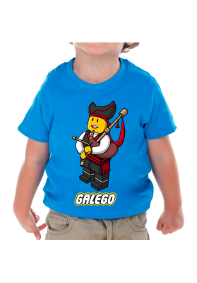Camiseta bebé Galego Gaiteiro