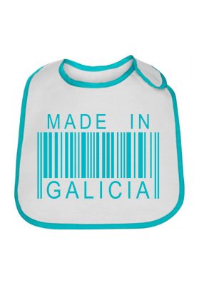 Babero Made in galicia feito na casa