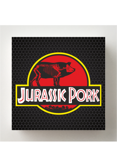 Imán Cerámico Jurassic pork