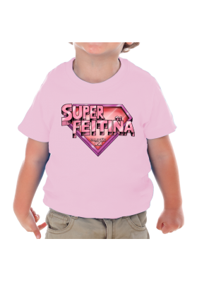 Camiseta bebé Super feitiña