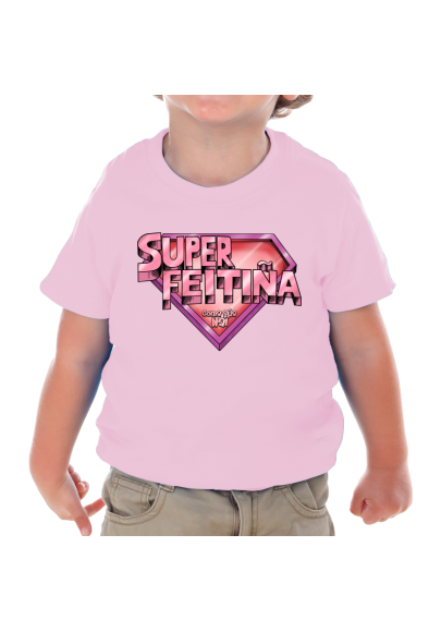 Camiseta bebé Super feitiña