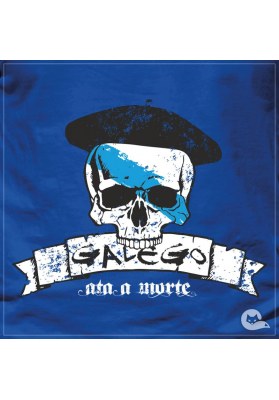 Camiseta hombre Galego ata a morte